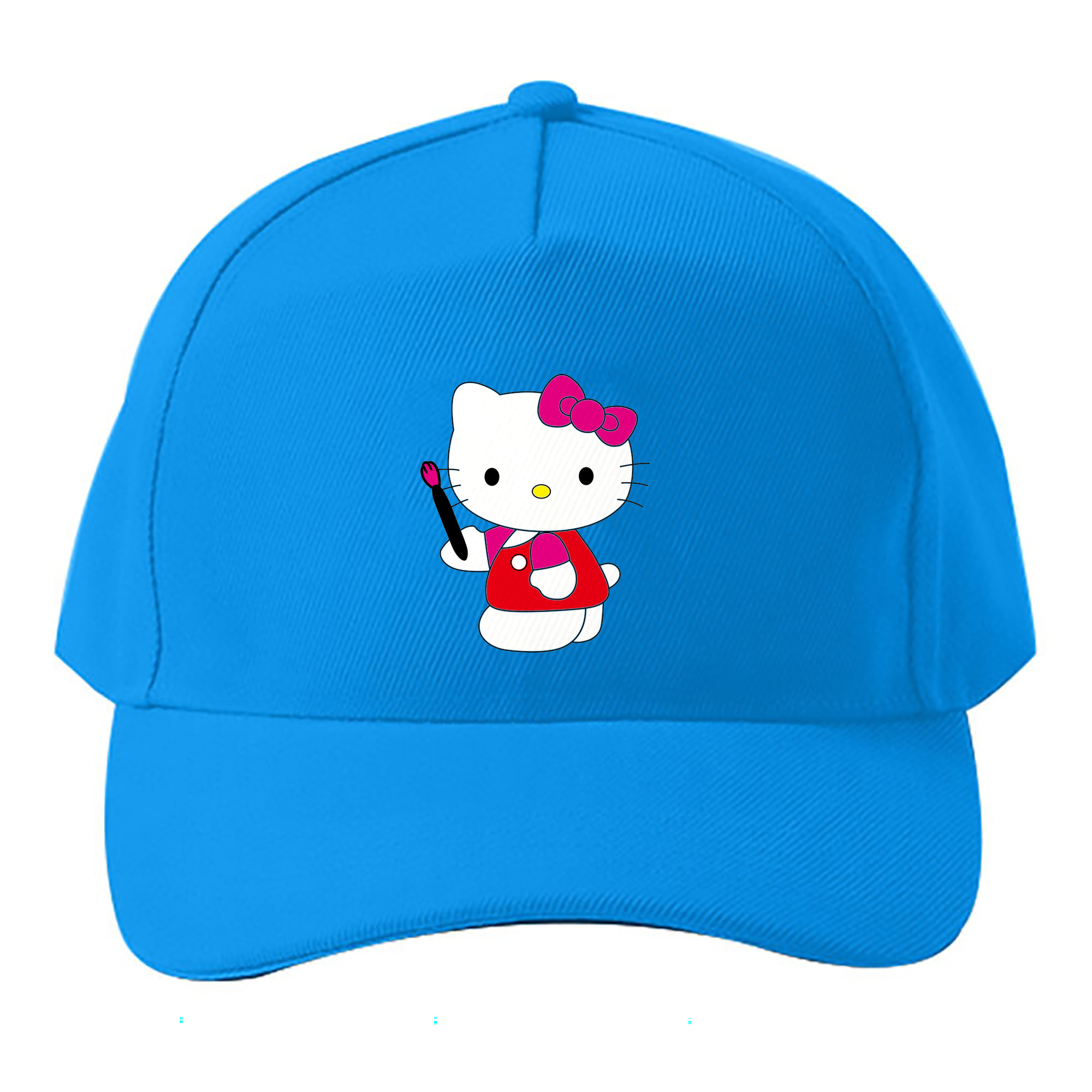 （画像用） Hello Kitty ハローキティ ベースボールキャップ 綿100％ 男女兼用 帽子 スポーツ